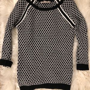 Banana Republic Black & White Sweater